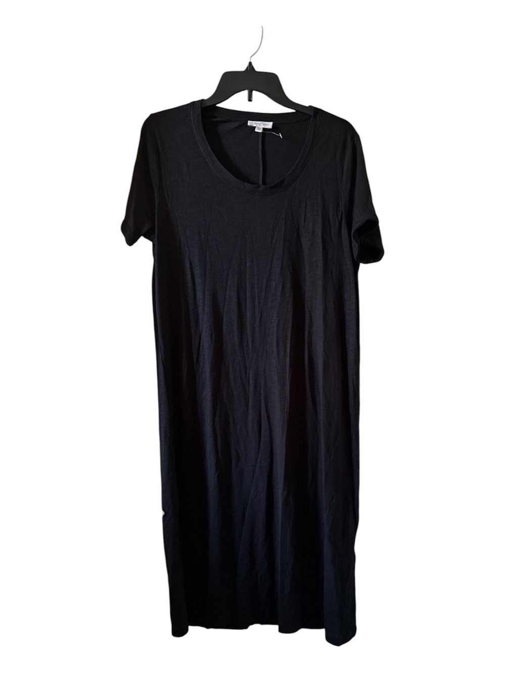 Jessica Simpson Black Crewneck Tee Dress